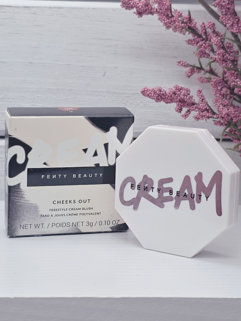 Fenty Beauty Cheeks Out Cream Blush — Rose Latte